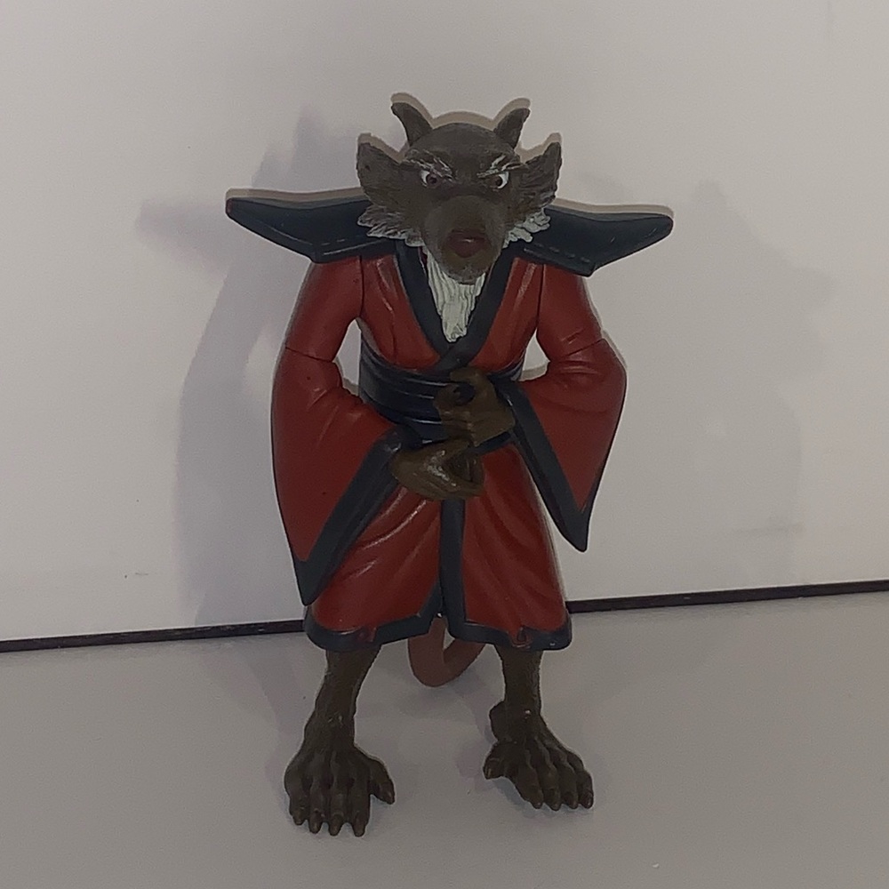 🐀 [2/$25] 2006 TEENAGE MUTANT NINJA TURTLES MASTER SPLINTER 5” ACTION FIGURE 🐀